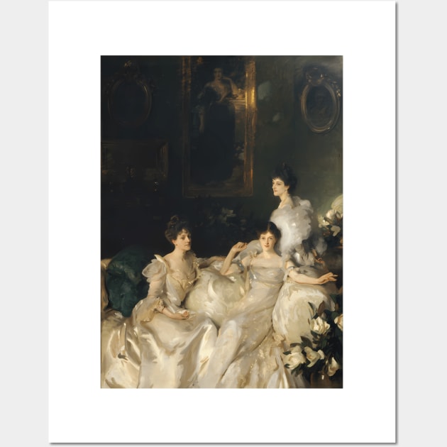 The Wyndham Sisters By John Singer Sargent Postcard Wall Art by jandesky